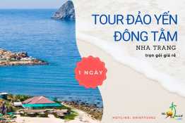 Tour đảo Yến Đông Tằm Nha Trang 1 ngày trọn gói giá rẻ